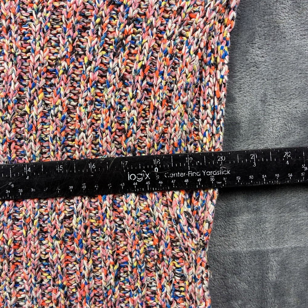 Free People X Revolve Desert Heat Vest Multi-color Knit sweater Size M Rainbow - Picture 3 of 5